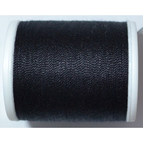 Madeira Aerofil 300m, No.35 EXTRA STRONG THREAD, Colour 8000 BLACK