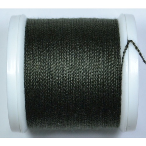 Madeira Aerofil No.35 Extra Strong Thread 100m Colour  9055, BLACK GREEN