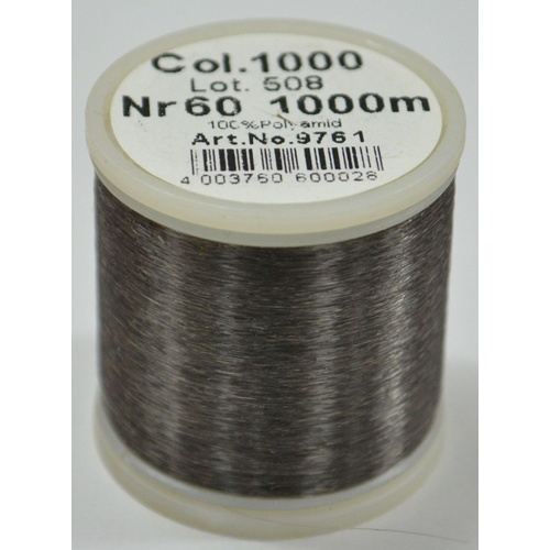 Madeira Monofil 60, 1000m Smoke Colour Thread, Weight 60 - Dtex 120