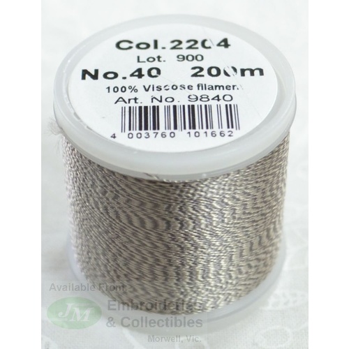 Madeira Rayon 40 MELANGE #2204 200m Machine Embroidery Thread