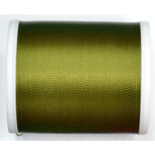 Madeira Rayon 40, #1157 MEDIUM ARMY GREEN, 1000m Machine Embroidery Thread