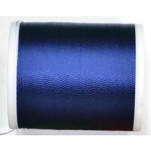 Madeira Rayon 40, #1242 MEDIUM DARK NAVY, 1000m Machine Embroidery Thread