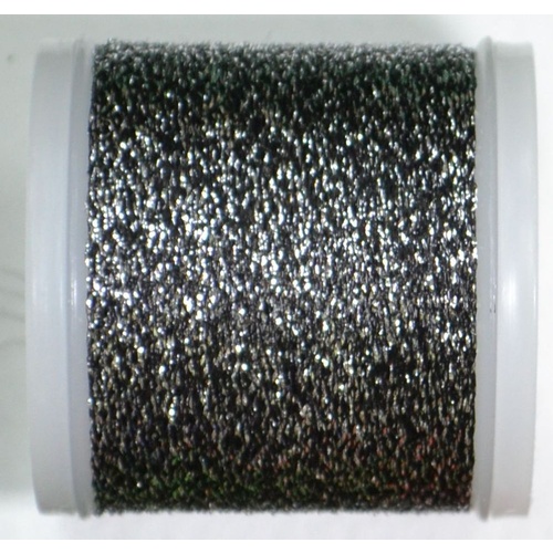 Madeira Metallic 40 #260 Antique Silver 200m Machine Embroidery Thread