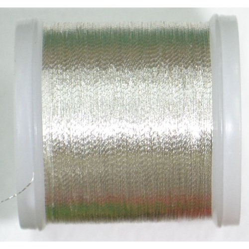 Madeira Metallic 40 #SILV Silver 200m Machine Embroidery Thread