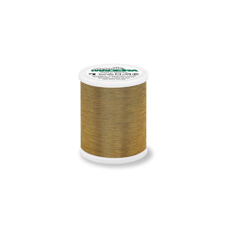 Madeira Metallic 40 #324 Antique Gold 1000m Machine Embroidery Thread