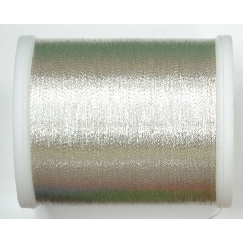 Madeira Metallic 40 #SILVER SILVER 1000m Machine Embroidery Thread