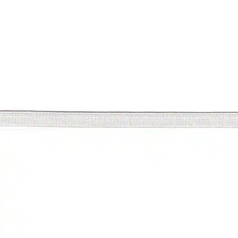 WHITE 10mm Double Knitted Elastic , 2.5 Metre Pre-Cuts
