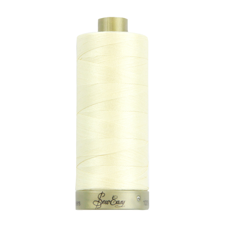 Sew Easy 50/2 Quilting Thread, #4032, 1097m (1200yd), 100% Premium Pima Cotton