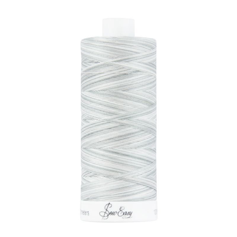 Sew Easy 50/3 Variegated Quilting Thread, #4229, 732m (800yd), 100% Premium Pima Cotton