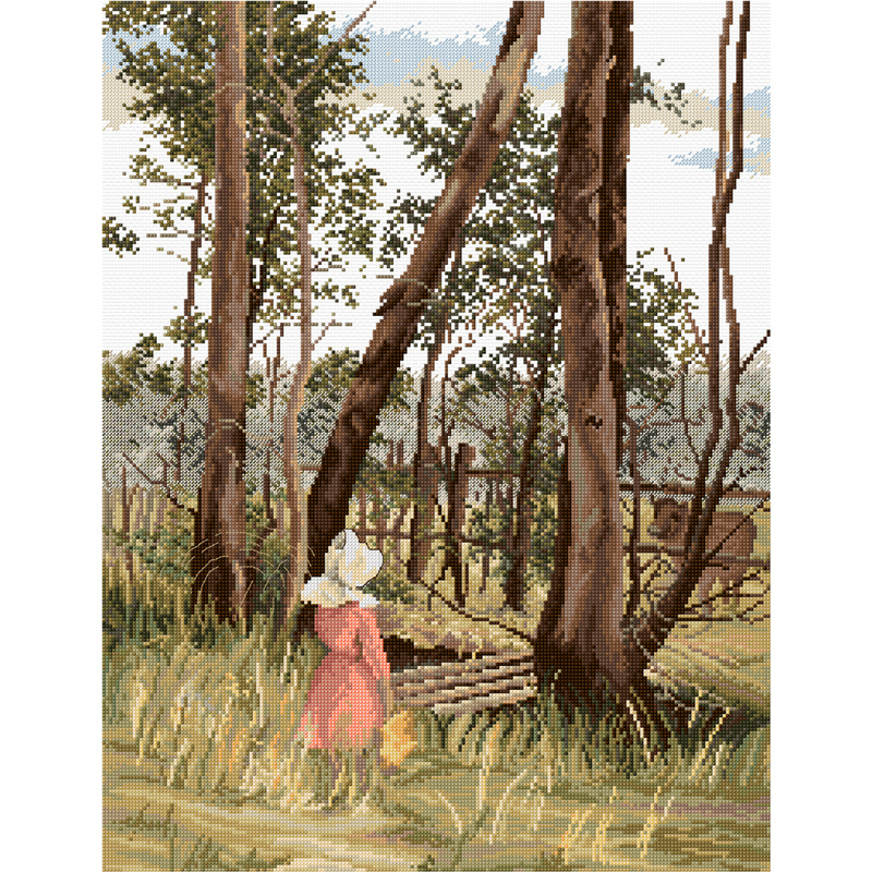 Obstruction Counted Cross Stitch Chart by Country Threads FJP-4011