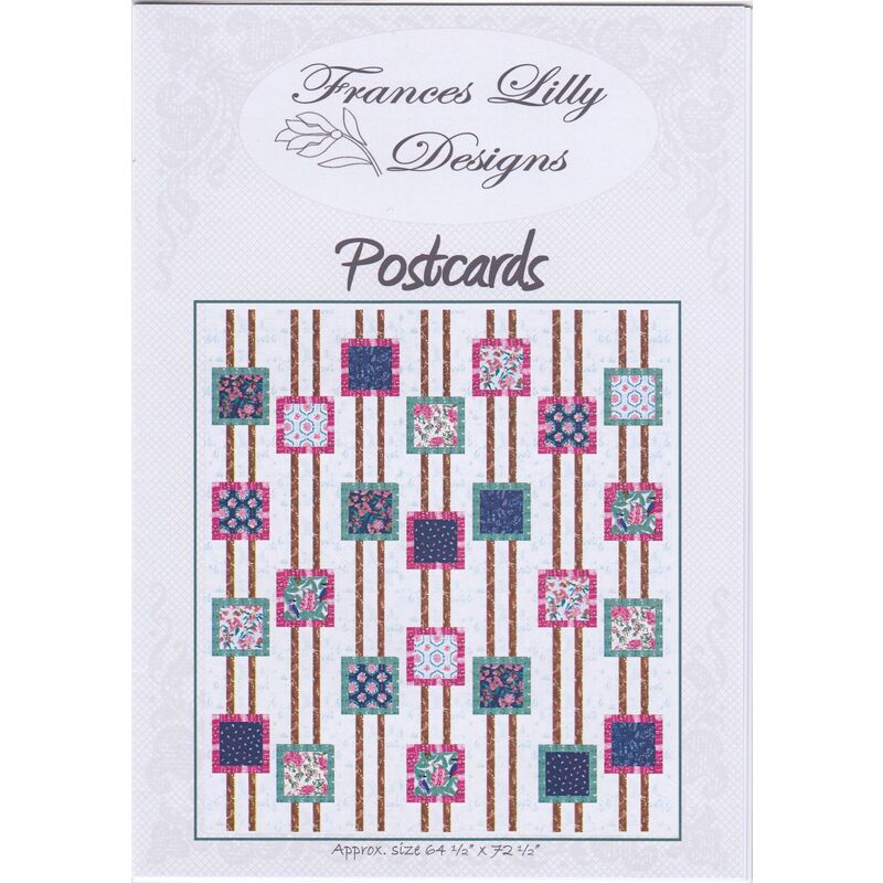 Frances Lilly Designs, Postcards Quilt Pattern