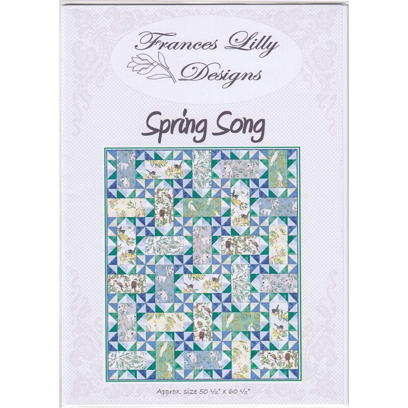 Frances Lilly Designs, Spring Song Quilt Pattern