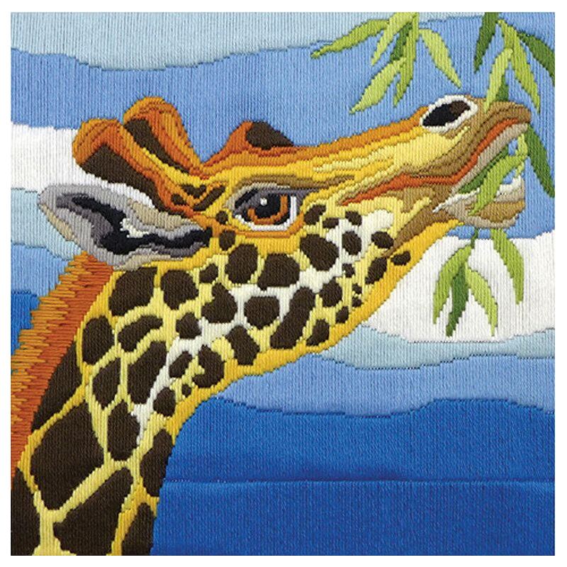 Country Threads GIRAFFE Longstitch Kit FLS-5013 30cm x 30cm