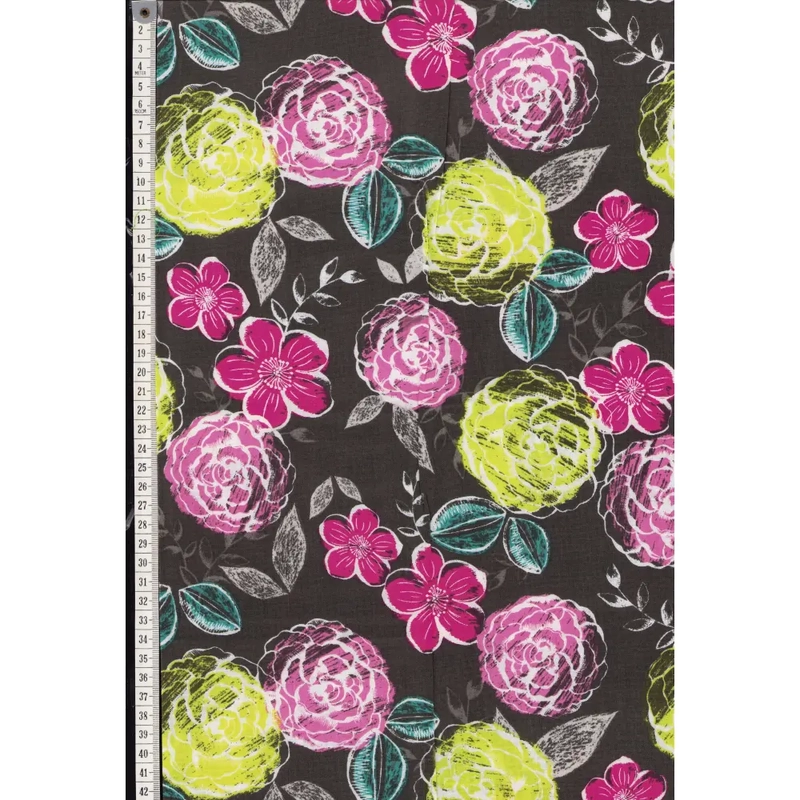 Fat Quarter FQ0113, Approx 50cm x 52cm, Cotton Print Fabric