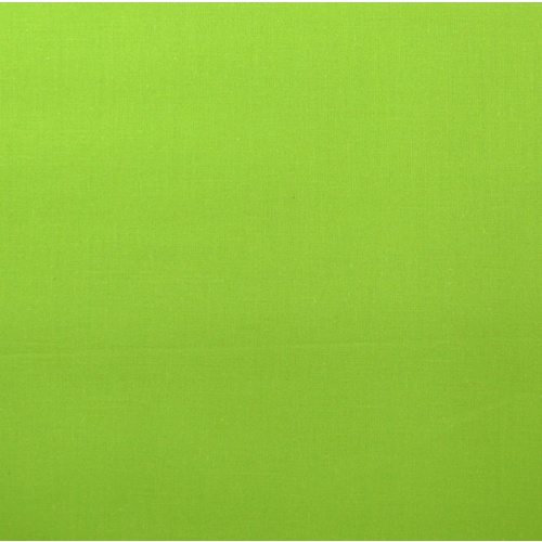 Sew Easy Homespun 100% Cotton Dyed LIME GREEN, 110cm Wide, Per Metre