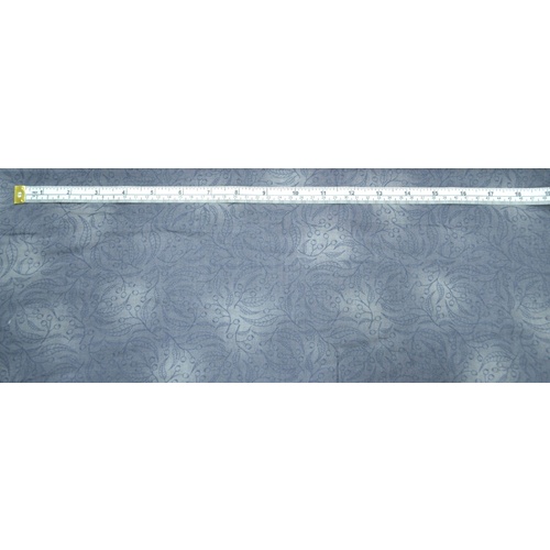 Gumnut Cotton Fabric, GREY GUM, 110cm Per Metre