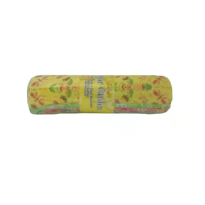 Sew Easy Sugar Garden Fabric 12pieces 25cm x 112cm