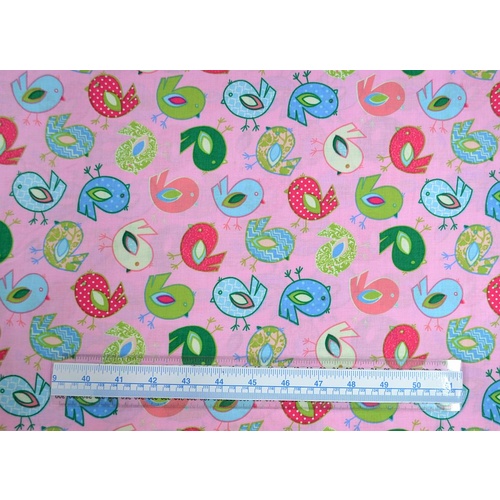 Chirpy Chick PINK Per Metre