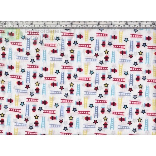 Rescue Ladders Multi On White, 137cm wide per Metre Metre