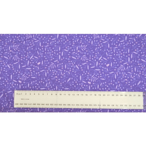 Little Critters Per Metre, 110cm Wide, LAVENDER, GL6951.12