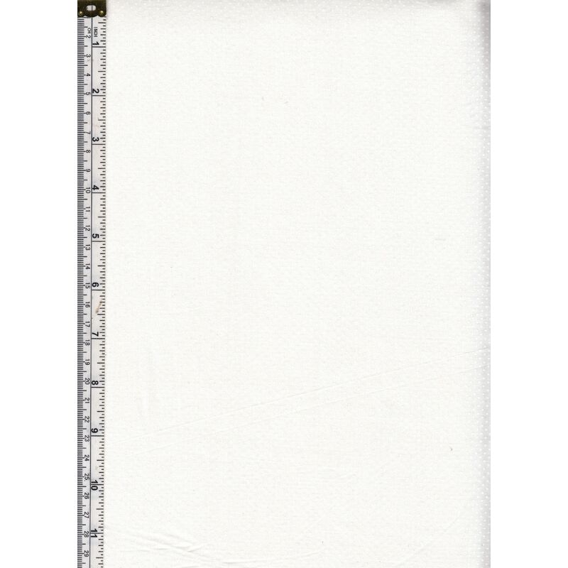 Sew Easy Cotton Fabric, Micro Dots OFF WHITE, 110cm Wide 88cm REMNANT