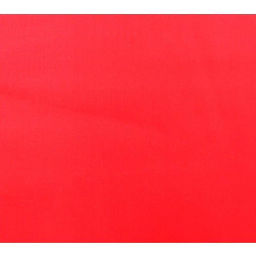 SATEEN, RED, Per Metre, 110cm Wide
