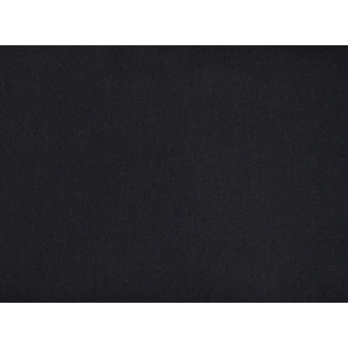 Quilters Muslin BLACK 147cm Wide Per Metre, Medium Weight