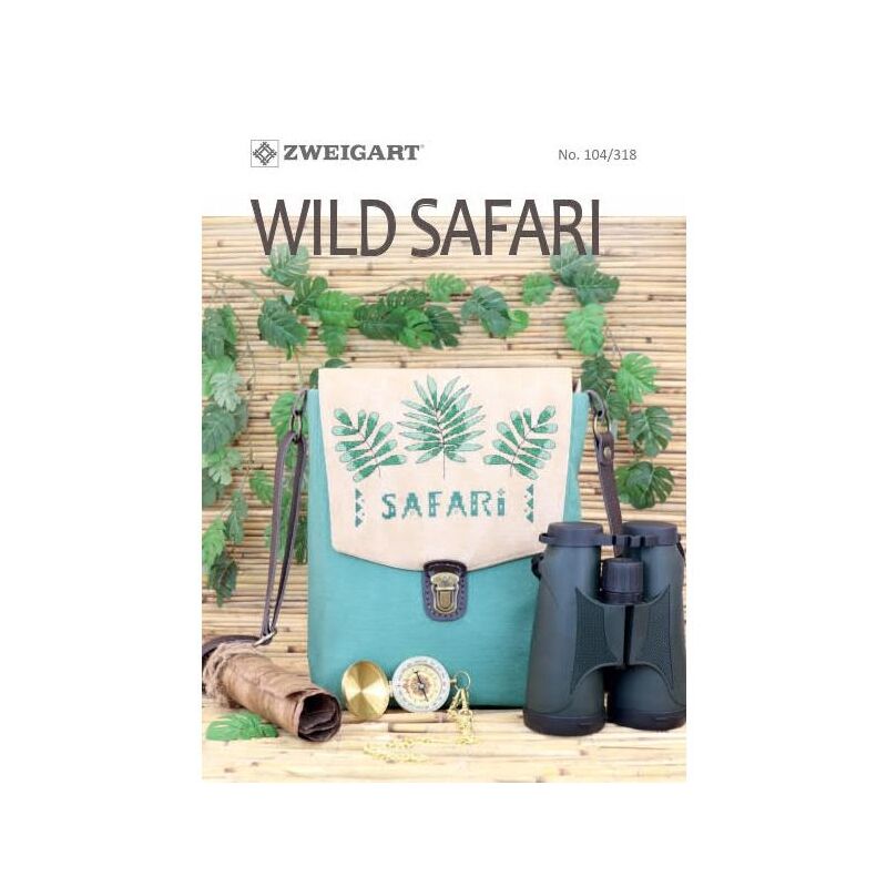 Zweigart Booklet, WILD SAFARI, Colour Charts, Booklet #104/318