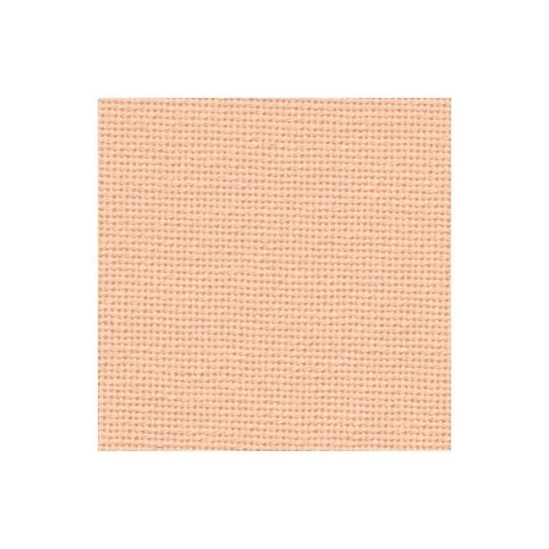 Zweigart Linda APRICOT, 27ct 140cm Wide Embroidery Fabric, Per Metre - 1235.140.4094