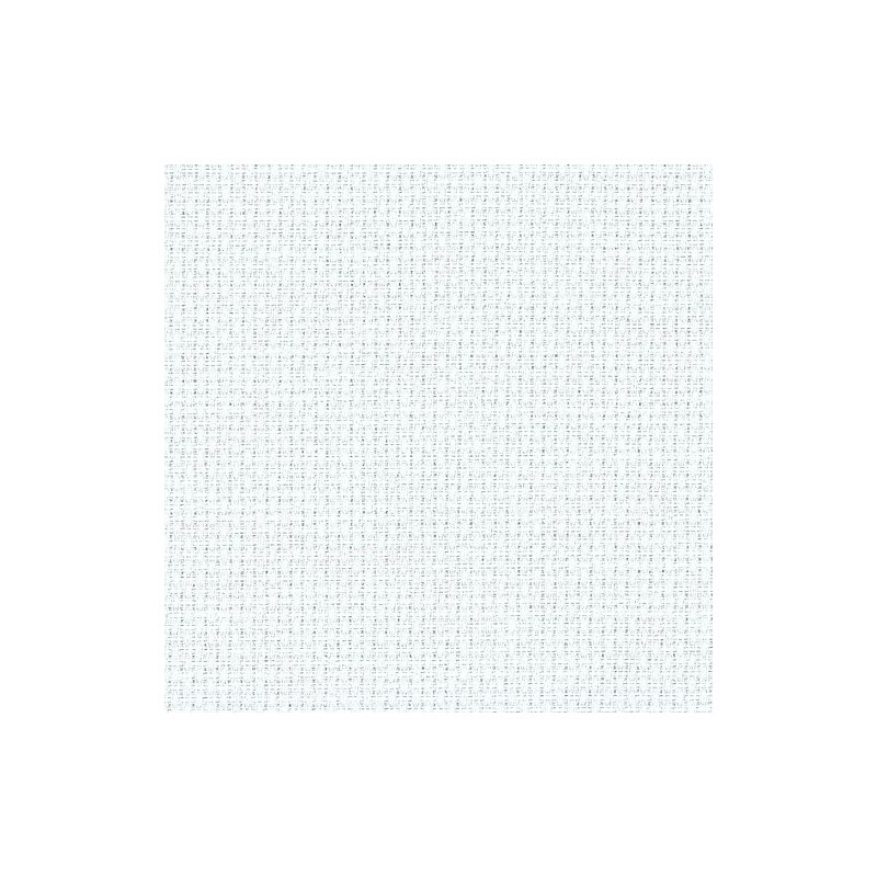 24cm REMNANT Zweigart 16 Count Aida Cloth (3251/100) WHITE 110cm Wide