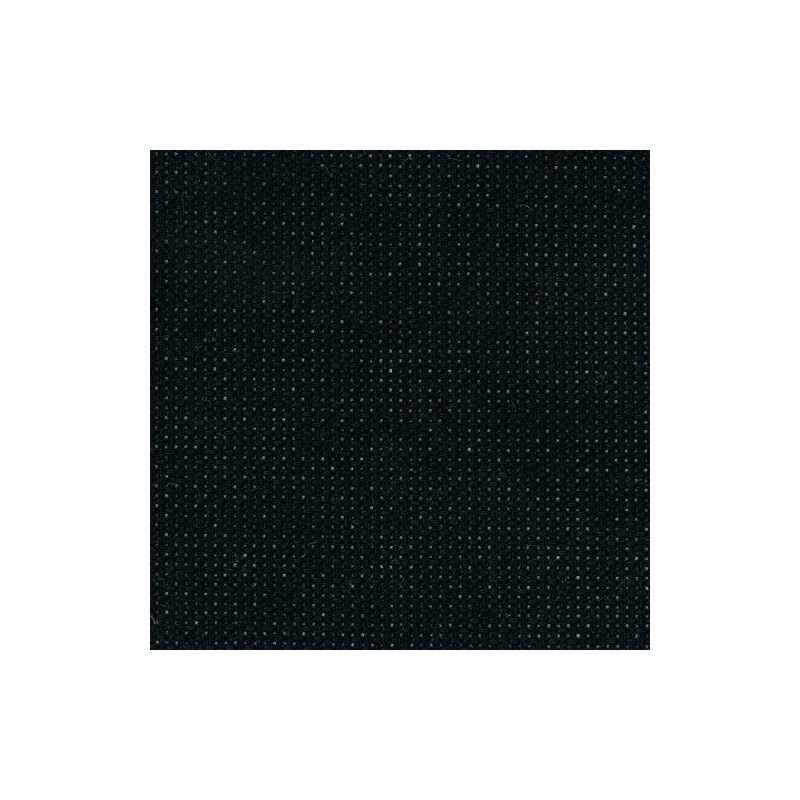 38cm REMNANT Zweigart 3251/720, 16 Count BLACK Aida Cloth, 110cm Wide