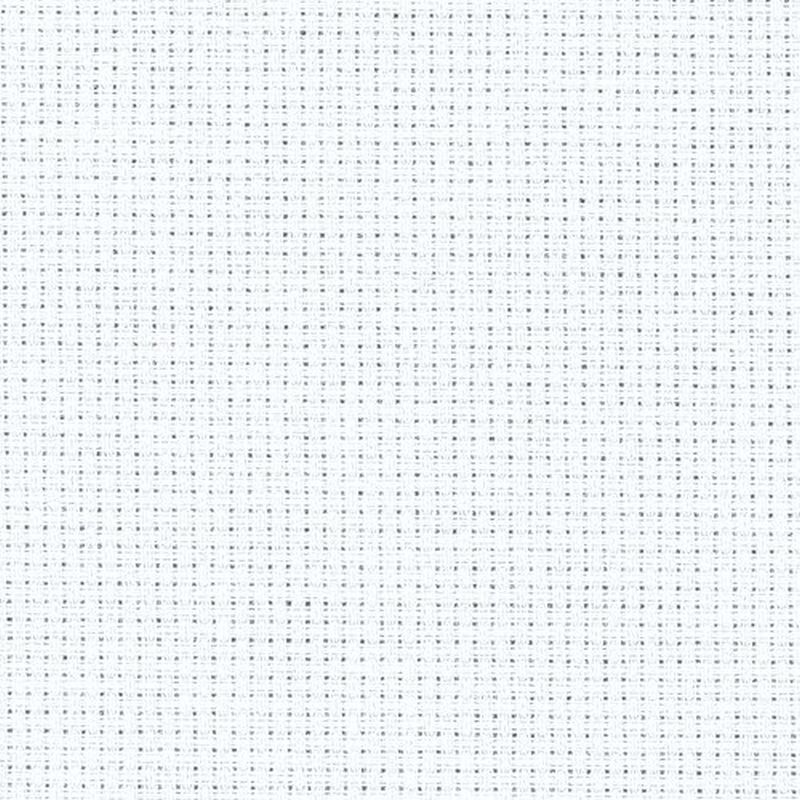 Aida Cloth 14 Count WHITE, 110cm Wide, 3706.100 ($47.00 Per Metre)