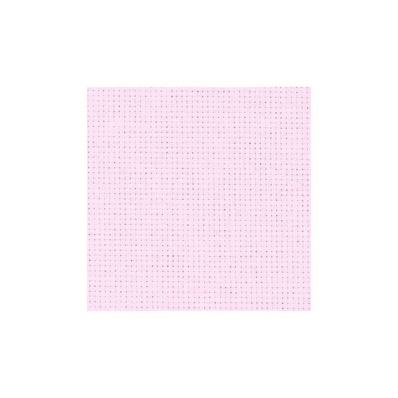 Aida Cloth 14 Count BO-PEEP PINK, 110cm Wide, 3706.4110 ($48.00 Per Metre)