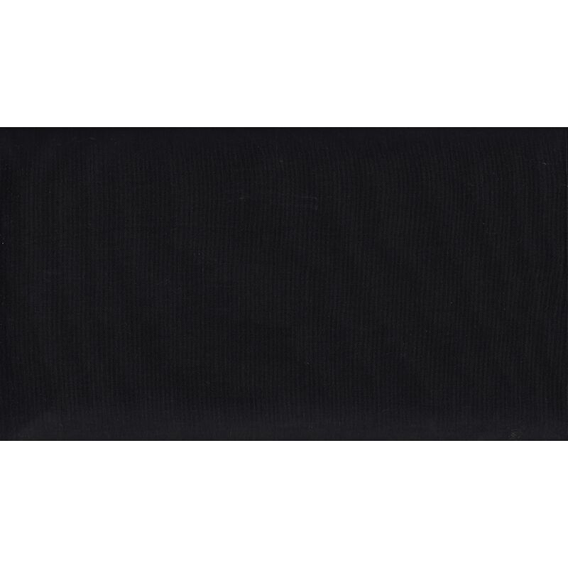 BLACK Quilters Cotton (AKA Homespun) Fabric 110cm Wide