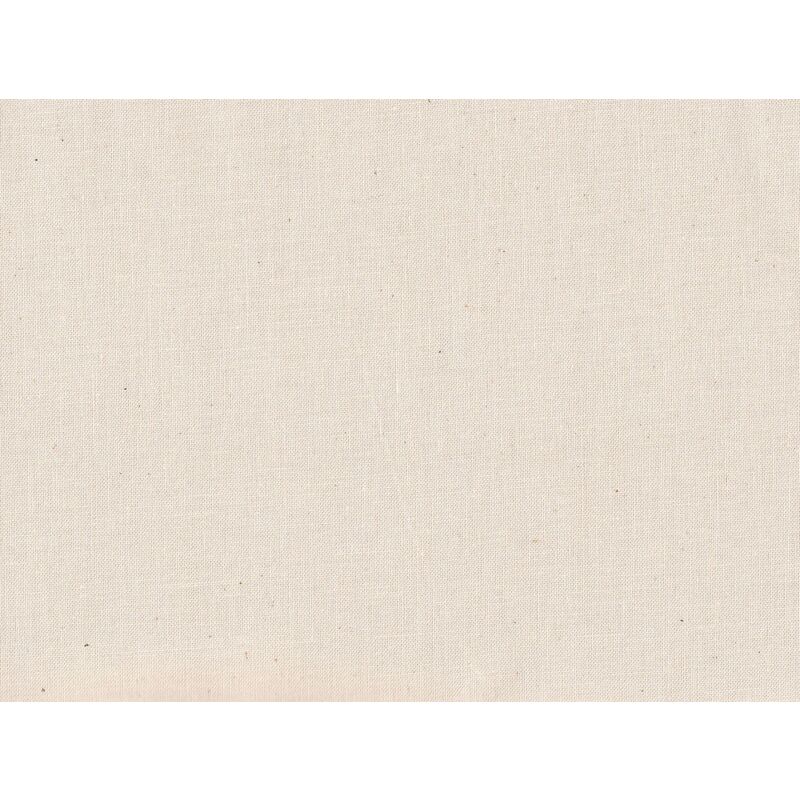Quilters Cotton (Homespun) Fabric, NATURAL SEEDED, 110cm Wide 90cm REMNANT