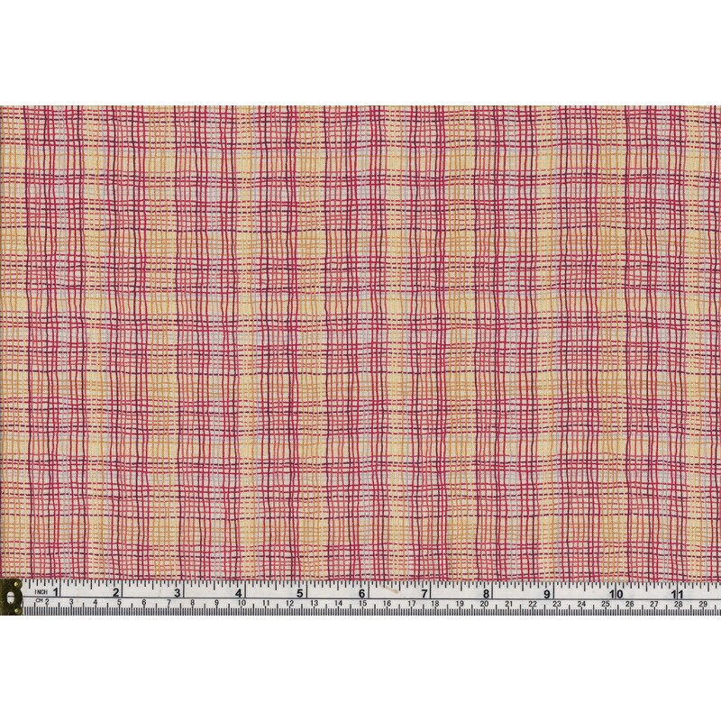 Leutenegger Fat Quarter HC1010, 46 x 55cm, 100% Cotton Multi Colour, Pre-Cut