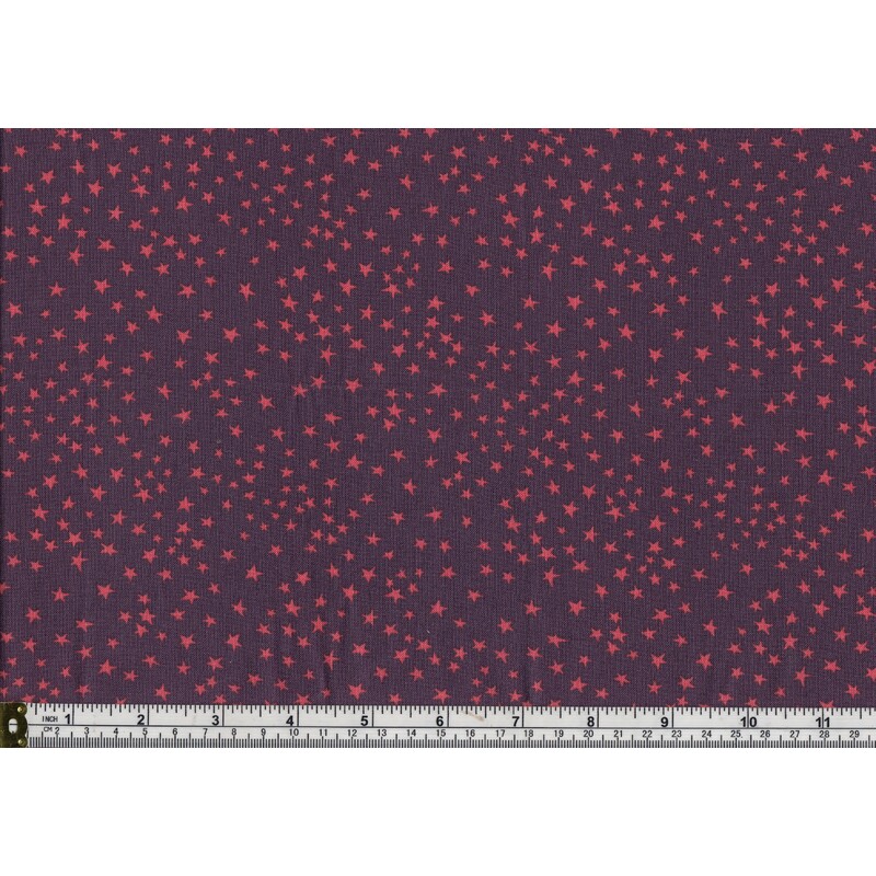 Leutenegger Fat Quarter HC1017, 46 x 55cm, 100% Cotton Stars, Pre-Cut