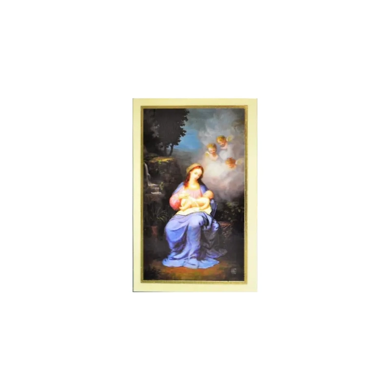 Hymn To Mary Laminated Prayer Card, 110 x 70mm, Holy Card