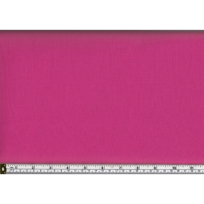 Quilters Deluxe, Premium 100% Cotton Fabric, LIPSTICK PINK, 110cm Wide