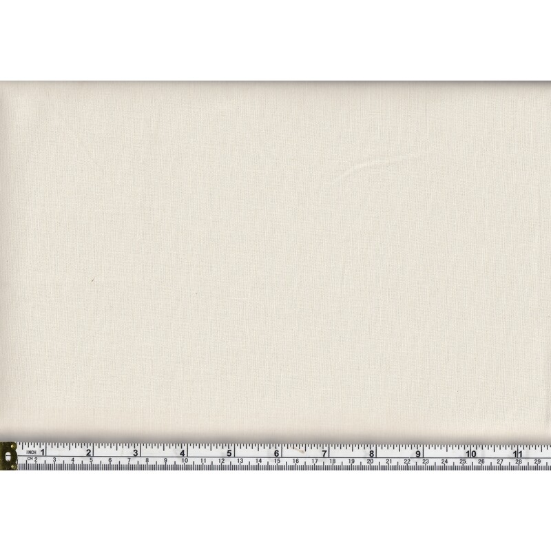NATURAL Quilters Deluxe Cotton Fabric 110cm Wide