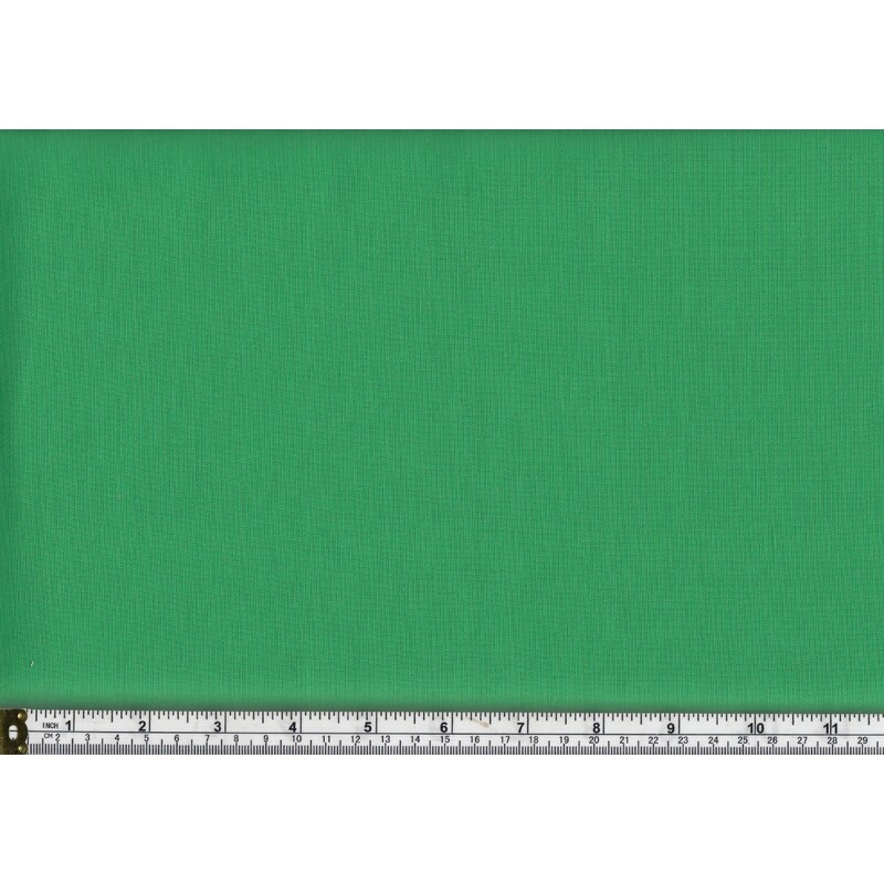 JADE GREEN Quilters Deluxe Cotton Fabric 110cm Wide