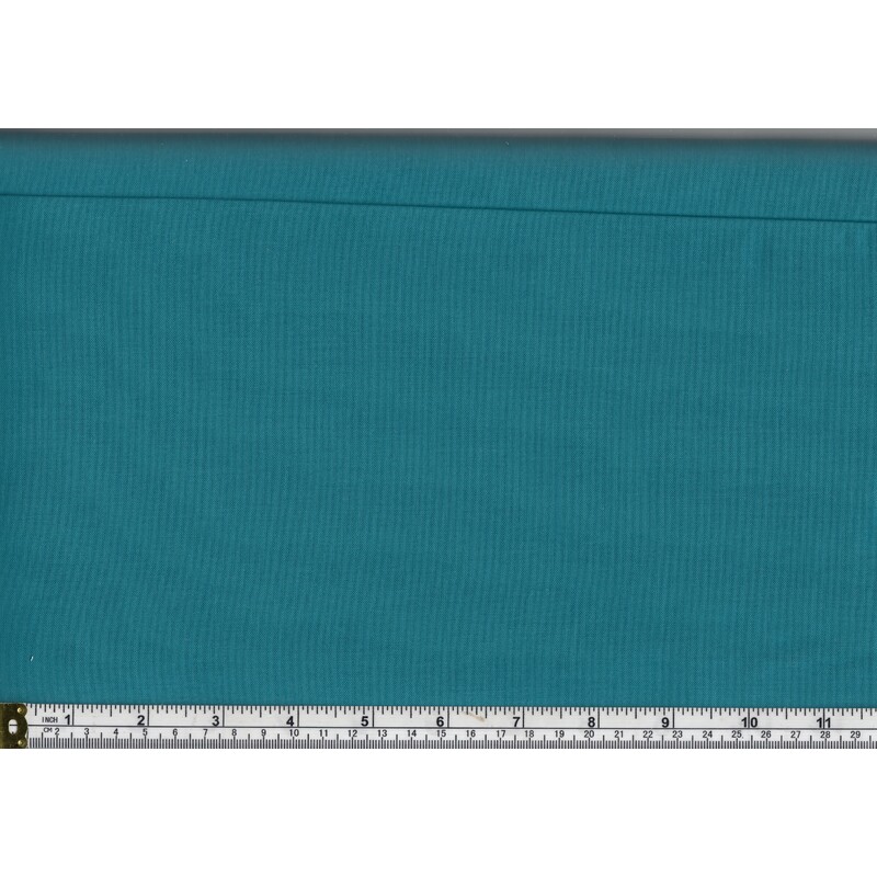 TEAL Quilters Deluxe Cotton Fabric 110cm Wide