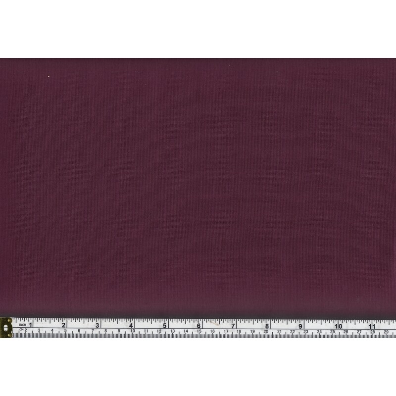 DARK PLUM Quilters Deluxe Cotton Fabric 110cm Wide