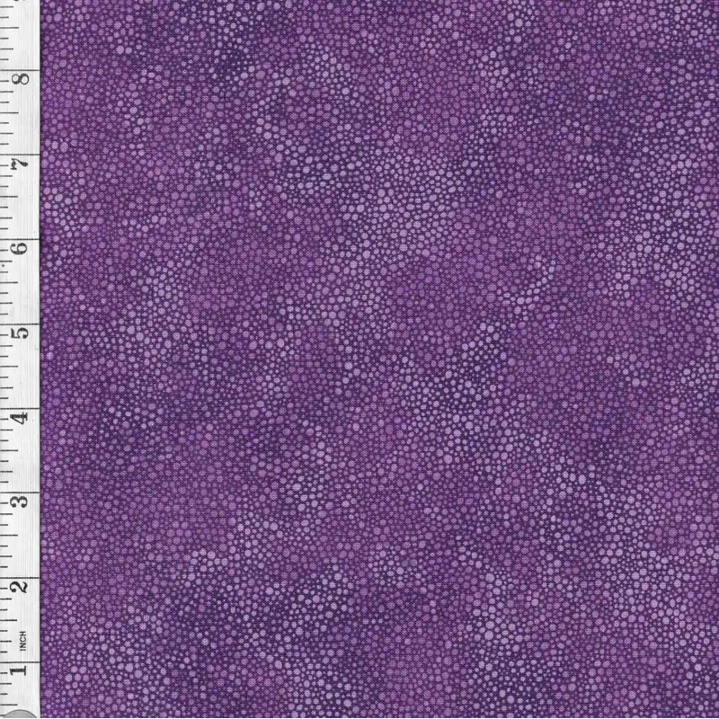 LAVENDER 24/7 Bubbles, Hoffman Cotton Fabric 110cm wide