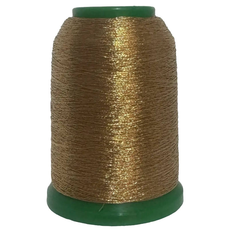 Amann Isamet 0731 BRONZE LIGHT Metallic Embroidery Thread, 1000m Cone