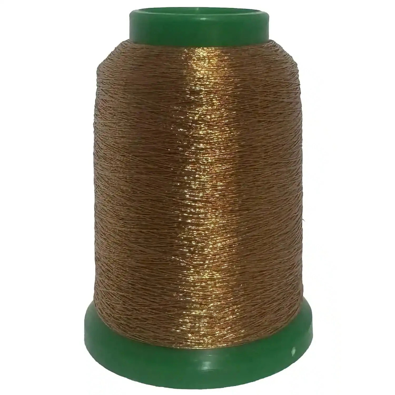 Amann Isamet 0922 BRONZE Metallic Embroidery Thread, 1000m Cone