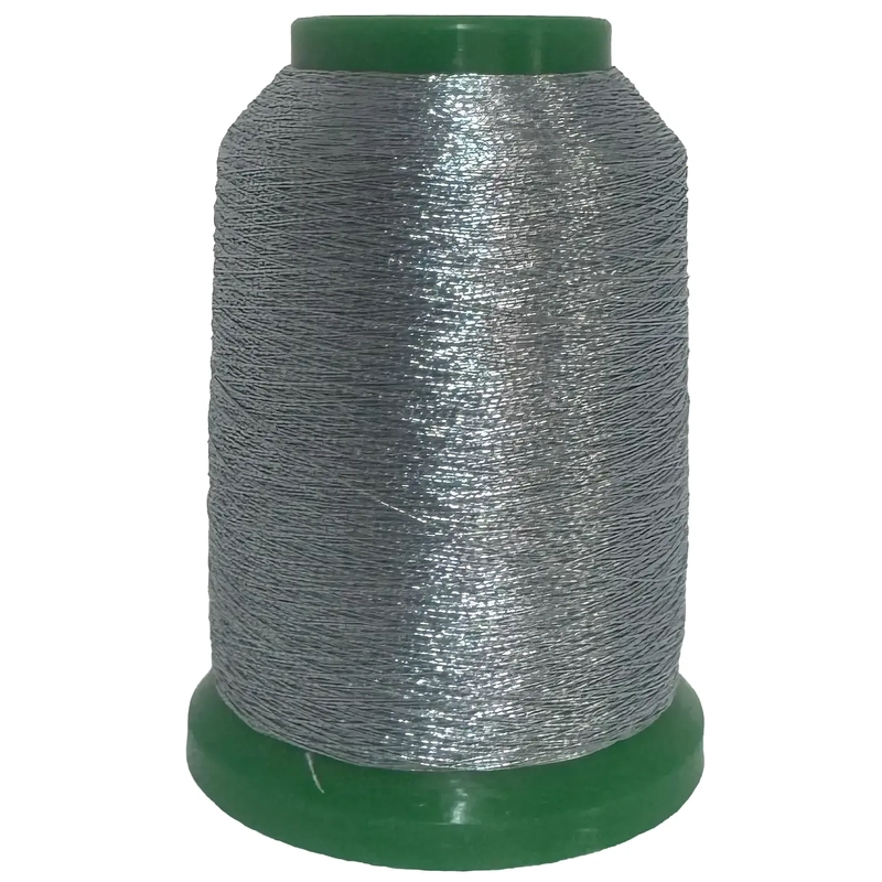 Amann Isamet 3951 BLUE SILVER Metallic Embroidery Thread, 1000m Cone
