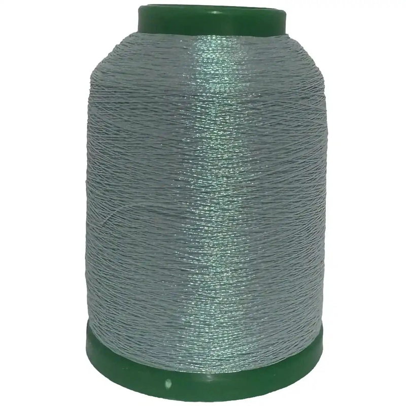 Amann Isamet 9946 PASTEL AQUA Metallic Embroidery Thread, 1000m Cone