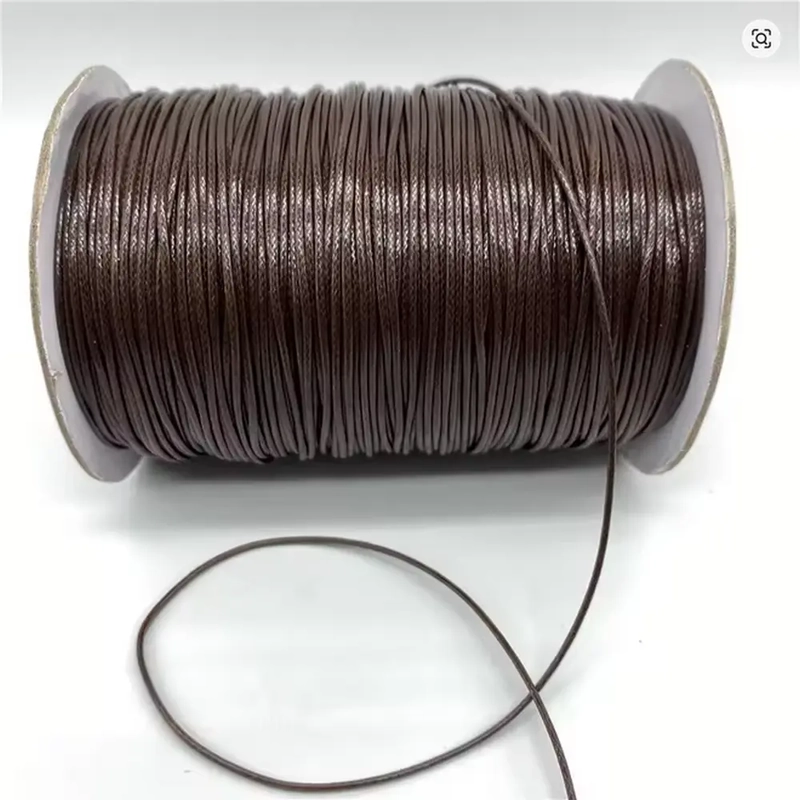 1.5mm Cotton Cord Rope Waxed Strap Necklace Rope For Jewelry Making