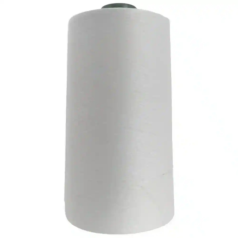Amann Isa Bobbinfil 180, White, 20,000m Cone, 100% Polyester